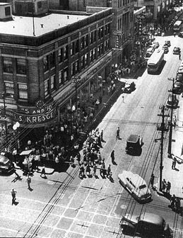 63rd and Halsted streets, looking west